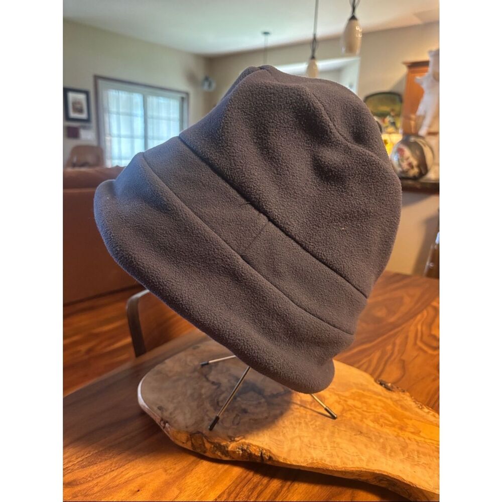 Lands' End Navy Blue Fleece Hat - L/XL